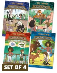 Zoo Crew (set Of 4)