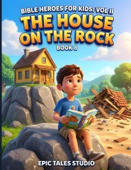 Bible Heroes for Kids: Vol II The House on the Rock - Book 8: A Story About Strong Foundations