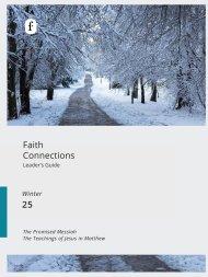 Faith Connections Adult Leader's Guide Winter (Dec/Jan/Feb 2025)