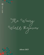 The Weary World Rejoices : An Advent Bible Study
