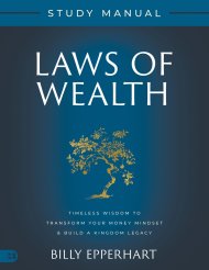 Laws of Wealth Study Manual: Timeless Wisdom to Transform Your Money Mindset & Build a Kingdom Legacy
