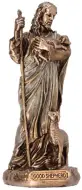 3 1/2 inch Good Shepherd Veronese Resin Statue