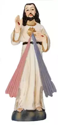 Renaissance 3 1/2 inch  Statue-Divine Mercy