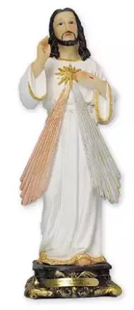 Florentine 5 inch Statue-Divine Mercy
