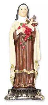 Florentine 5 inch Statue-Saint Theresa