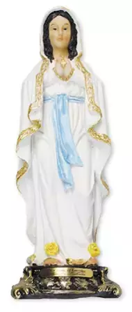 Florentine 8 inch Statue-Lourdes