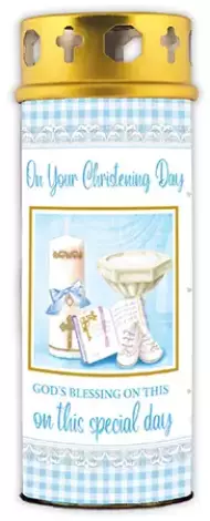 Candle/Christening - Baby Boy