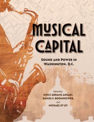 Musical Capital – Sound and Power in Washington, D.C.