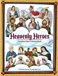 Heavenly Heroes: Christian Saint Coloring Book: Bible Coloring Book Children's Books on Christianity Catholic coloring book