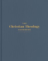 The Christian Theology Handbook, Denim Cloth Over Board