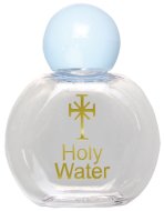 Gold Blocked Holy Water Bottle (45ml) - Single