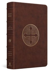 ESV Bible with Creeds and Confessions (TruTone®, Brown, Cross Trefoil Design)