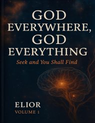 God Everywhere, God Everything: Seek and You Shall Find