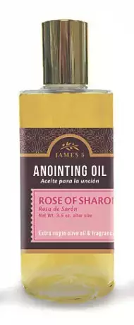 Anointing Oil-Rose Of Sharon-3.5 Oz Altar Size