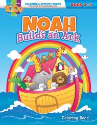 Noah Builds an Ark Coloring Activity Book
