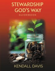 Stewardship God's Way Guidebook