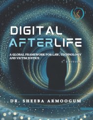 Digital Afterlife: A Global Framework For Law, Technology And Victim Justice