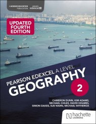 Pearson Edexcel A-level Geography Book 2, Updated Fourth Edition