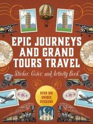 Epic Journeys And Grand Tours Travel Sticker, Color & Activity Book