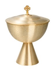 Golden Plated Ciborium H 20 cm