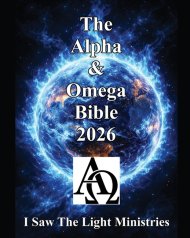 The Alpha & Omega Bible 2026: 1 Volume Edition