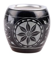 Soapstone Incense Burner H 8 cm