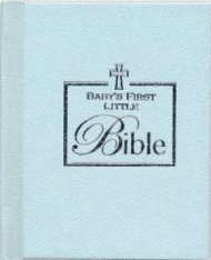 Blue First Baby Bible
