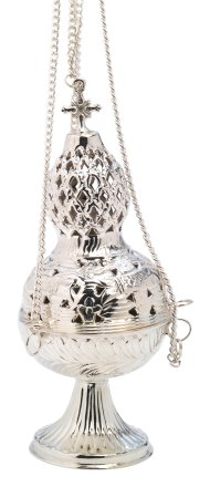 Silver Plated Thurible H 26 cm