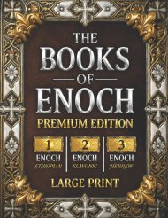 The Books of Enoch: The Complete Collection of Enoch I, II & III | PREMIUM EDITION with Large Print, High-Quality Illustrations, and Extra Apocryphal