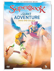 Superbook: A Giant Adventure DVD.