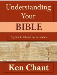 Understanding Your Bible