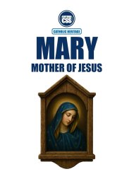 MARY, MOTHER OF JESUS - In Sacred Scripture, in the Living Tradition, and in the Magisterium of the Church  : 1st Edition