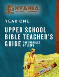 Nayansa Year One Upper School Bible Teacher's Guide