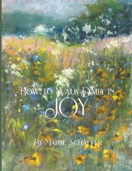 How to walk daily in joy