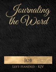 Journaling the Word: Job (Left-handed, KJV)