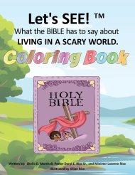 Let's SEE! What the BIBLE has to say about LIVING IN A SCARY WORLD: Coloring Book
