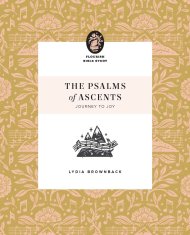 The Psalms of Ascents