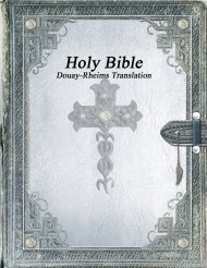 Holy Bible: Douay-Rheims Translation