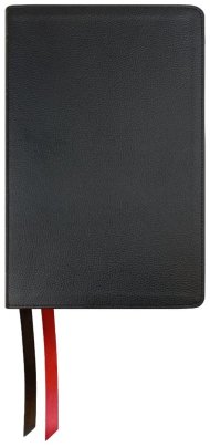 NASB 2020 Large Print Personal Size Bible, Black Leather