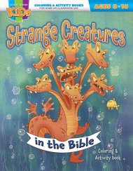 Strange Creatures Coloring Activity Book