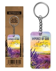 Peace Keyring - Philippians 4:7