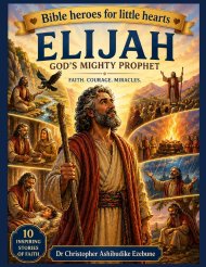 ELIJAH:  THE PROPHET WHO TRUSTED GOD