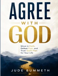 AGREE WITH GOD: Move in Faith, Defeat Fear, and Trust God's Plan for Your Life