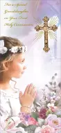 Granddaughter Communion Boxed Card