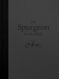 KJV Spurgeon Study Bible, Charcoal Hardcover