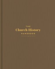 The Church History Handbook, Mocha Cloth Over Board