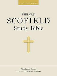 KJV Old Scofield® Study Bible: Black, Genuine Leather, Large Print
