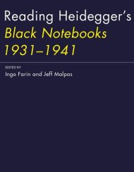 Reading Heidegger\'s Black Notebooks 1931–1941