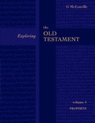 Exploring the Old Testament