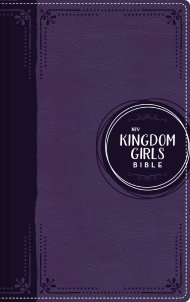 NIV, Kingdom Girls Bible, Full Color, Leathersoft, Purple, Comfort Print